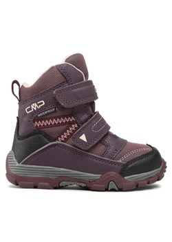 Śniegowce CMP Kids Pyry Snow Boot Wp 38Q4514 Fioletowy ze sklepu eobuwie.pl w kategorii Buty zimowe dziecięce - zdjęcie 182047130