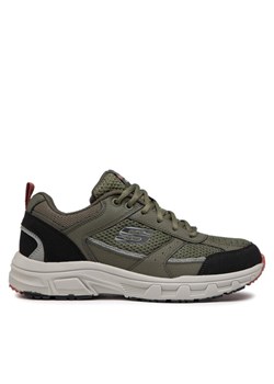 Sneakersy Skechers Verketta 51898/OLBK Khaki ze sklepu eobuwie.pl w kategorii Buty sportowe męskie - zdjęcie 182047151