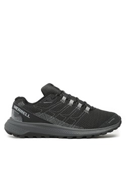 Sneakersy Merrell Fly Strike J067157 Czarny ze sklepu eobuwie.pl w kategorii Buty trekkingowe męskie - zdjęcie 182047260