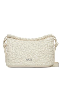 Torebka TOUS Puffy Bear 2002185301 Écru ze sklepu eobuwie.pl w kategorii Listonoszki - zdjęcie 182047280