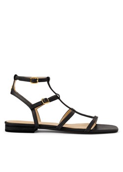 Sandały LAUREN RALPH LAUREN 802959977001 Czarny ze sklepu eobuwie.pl w kategorii Sandały damskie - zdjęcie 182047432