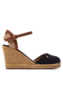 Espadryle Wrangler Brava Women Wedge 20241056 Czarny ze sklepu eobuwie.pl w kategorii Espadryle damskie - zdjęcie 182047460