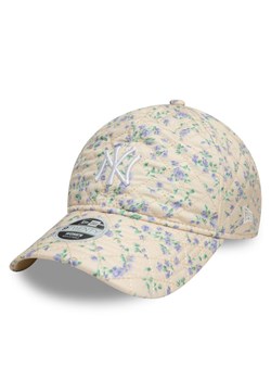 Czapka z daszkiem New Era New York Yankees Floral Quilt 9Twenty 60595367 Beżowy ze sklepu eobuwie.pl w kategorii Czapki z daszkiem damskie - zdjęcie 182047473