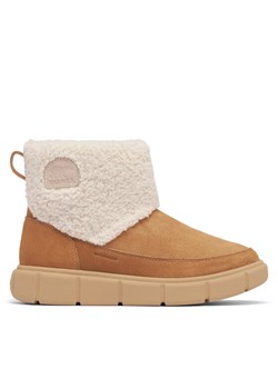Śniegowce Sorel Explorer™ III Slip-On Cozy Wp 2079341252 Brązowy ze sklepu eobuwie.pl w kategorii Śniegowce damskie - zdjęcie 182047490