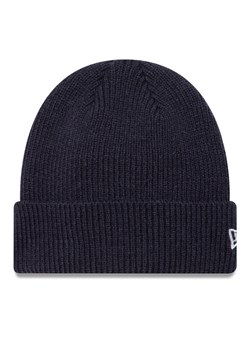 Czapka New Era Wool Cuff Knit Beanie 60424813 Granatowy ze sklepu eobuwie.pl w kategorii Czapki zimowe męskie - zdjęcie 182047553