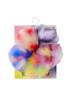 Ozdoba do butów Crocs Jibbitz Dyed Puff 5 Pack 10012135 Kolorowy ze sklepu eobuwie.pl w kategorii Breloki - zdjęcie 182047574