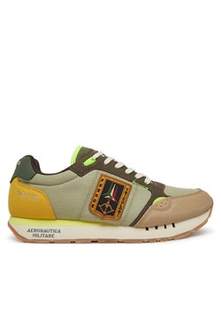 Sneakersy Aeronautica Militare 251SC292CT3547 Zielony ze sklepu eobuwie.pl w kategorii Buty sportowe męskie - zdjęcie 182047604