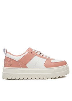 Sneakersy HUGO Lyssa 50536310 Różowy ze sklepu eobuwie.pl w kategorii Buty sportowe damskie - zdjęcie 182047661