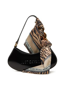 Torebka Just Cavalli Chain Foulard 78RA4BH4 ZSB86 Czarny ze sklepu eobuwie.pl w kategorii Torebki damskie - zdjęcie 182048003