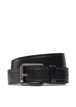 Pasek Męski Tommy Hilfiger Casual 3.5 AM0AM12066 Czarny ze sklepu eobuwie.pl w kategorii Paski męskie - zdjęcie 182048053