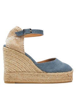 Espadryle Castañer Carol/8Ed/002 021654 Niebieski ze sklepu eobuwie.pl w kategorii Espadryle damskie - zdjęcie 182048112