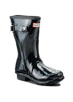 Kalosze Hunter Org Short Gloss WFS1000RGL Granatowy ze sklepu eobuwie.pl w kategorii Kalosze damskie - zdjęcie 182048163