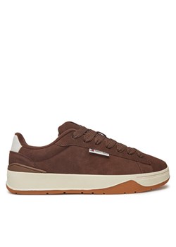 Sneakersy Tommy Jeans Skater EM0EM01503 Brązowy ze sklepu eobuwie.pl w kategorii Buty sportowe męskie - zdjęcie 182048264