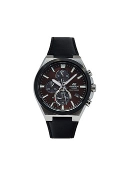 Zegarek Casio Edifice Solar Powered Chronograph EFS-S630BL-5AVUEF Czarny ze sklepu eobuwie.pl w kategorii Zegarki - zdjęcie 182048290