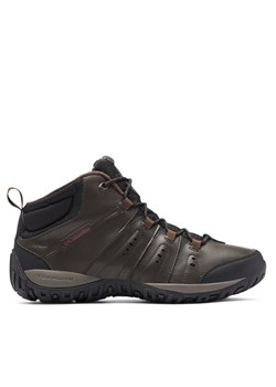 Trekkingi Columbia Woodburn II Chukka Wp Omni-Heat 2105171 Brązowy ze sklepu eobuwie.pl w kategorii Buty trekkingowe męskie - zdjęcie 182048351