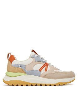 Sneakersy Rieker Revolution Lifestyle W2501-82 Beżowy ze sklepu eobuwie.pl w kategorii Buty sportowe damskie - zdjęcie 182048370