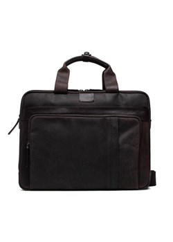 Torba na laptopa Strellson Brick Lane 4010002954 Brązowy ze sklepu eobuwie.pl w kategorii Torby na laptopa - zdjęcie 182048454