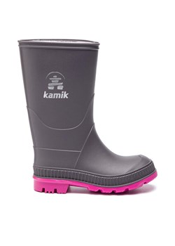 Kalosze Kamik Stomp EK6149 Szary ze sklepu eobuwie.pl w kategorii Kalosze dziecięce - zdjęcie 182048832