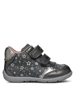 Sneakersy Geox B Elthan Girl B461QB 054AJ C1332 Szary ze sklepu eobuwie.pl w kategorii Buty sportowe dziecięce - zdjęcie 182048874