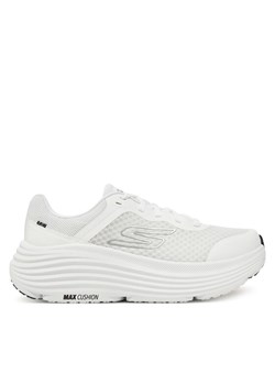 Sneakersy Skechers Max Cushioning Endea 129470/WBK Biały ze sklepu eobuwie.pl w kategorii Buty sportowe damskie - zdjęcie 182049030