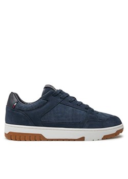 Sneakersy Tommy Hilfiger Th Basket Best Nubuck Mix FM0FM05119 Granatowy - id: 0000304442636 - marki Tommy Hilfiger - 182049032 Sneakersy Tommy Hilfiger Th Basket Best Nubuck Mix FM0FM05119 Granatowy ze sklepu eobuwie.pl w kategorii Buty sportowe męskie - zdjęcie 182049032