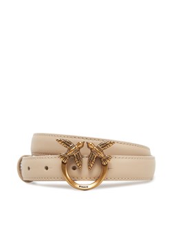 Pasek Damski PINKO Love Berry H2 Belt PE 25 PLT01 100143 A0F1 Beżowy ze sklepu eobuwie.pl w kategorii Paski damskie - zdjęcie 182049090
