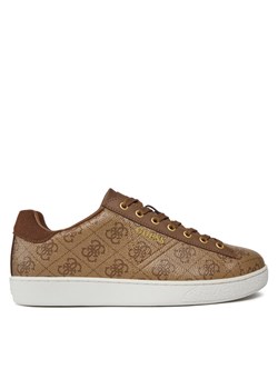 Sneakersy Guess Nola FMPNOG FAL12 Beżowy ze sklepu eobuwie.pl w kategorii Buty sportowe męskie - zdjęcie 182049133