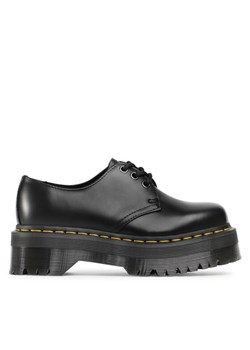 Glany Dr. Martens 1461 Quad 25567001 Czarny ze sklepu eobuwie.pl w kategorii Półbuty damskie - zdjęcie 182049393