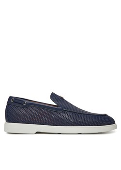 Lordsy GIUSEPPE ZANOTTI EU50022 Granatowy ze sklepu eobuwie.pl w kategorii Półbuty męskie - zdjęcie 182049584