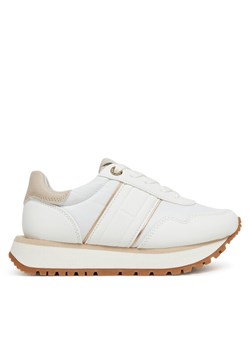 Sneakersy Tommy Hilfiger Low Cut Lace-Up Sneaker T3A9-33758-1695 M Biały ze sklepu eobuwie.pl w kategorii Buty sportowe dziecięce - zdjęcie 182049800