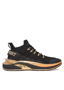 Sneakersy Plein Sport Runner Chrome Surfer PADS USC0579 STE003N Czarny ze sklepu eobuwie.pl w kategorii Buty sportowe męskie - zdjęcie 182049891