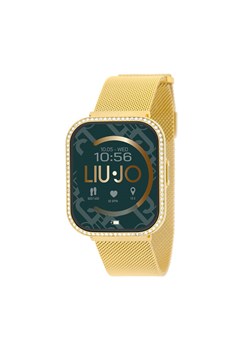 Smartwatch Liu Jo Voice Slim SWLJ099 Złoty ze sklepu eobuwie.pl w kategorii Zegarki - zdjęcie 182049892