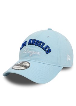Czapka z daszkiem New Era Mlb Wordmark 920 La Dodgers 60503494 Niebieski ze sklepu eobuwie.pl w kategorii Czapki z daszkiem damskie - zdjęcie 182049933