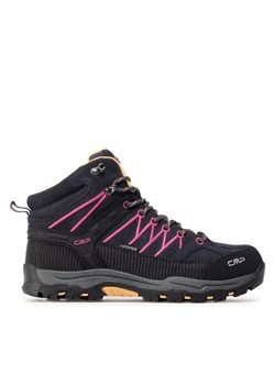 Trekkingi CMP Kids Rigel Mid Trekking Shoes Wp 3Q12944J Czarny ze sklepu eobuwie.pl w kategorii Buty trekkingowe dziecięce - zdjęcie 182049961