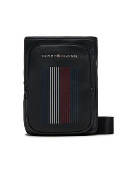 Saszetka Tommy Hilfiger Foundation Mini Crossover AM0AM12456 Czarny ze sklepu eobuwie.pl w kategorii Saszetki - zdjęcie 182049972
