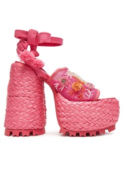Sandały Naked Wolfe Bluebell Różowy ze sklepu eobuwie.pl w kategorii Espadryle damskie - zdjęcie 182049990