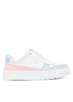 Sneakersy Tommy Hilfiger Low Cut Lace-Up Sneaker T3A9-33740-1355 S Biały ze sklepu eobuwie.pl w kategorii Buty sportowe dziecięce - zdjęcie 182050172