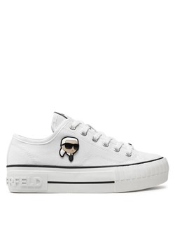 Trampki KARL LAGERFELD KL60424 Biały ze sklepu eobuwie.pl w kategorii Trampki damskie - zdjęcie 182050173