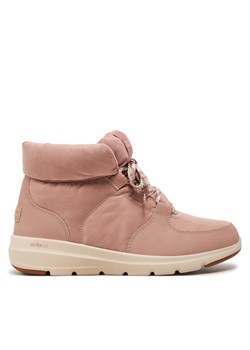 Botki Skechers Glacial Ultra - Trend Up 144194 Różowy ze sklepu eobuwie.pl w kategorii Botki - zdjęcie 182050194