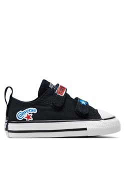 Trampki Converse Chuck Taylor All Star Easy On Sticker Stash A06359C Czarny ze sklepu eobuwie.pl w kategorii Trampki dziecięce - zdjęcie 182050371