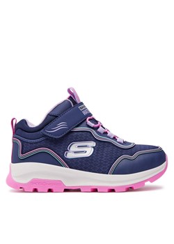 Sneakersy Skechers 303451L/NVMT Granatowy ze sklepu eobuwie.pl w kategorii Buty sportowe dziecięce - zdjęcie 182050411