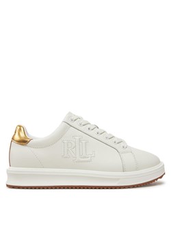 Sneakersy LAUREN RALPH LAUREN 802978213001 Biały ze sklepu eobuwie.pl w kategorii Buty sportowe damskie - zdjęcie 182050534