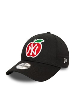 Czapka z daszkiem New Era Youth Apple 9Forty 60565271 Czarny - id: 0000304540219 - marki New Era - 182050661 Czapka z daszkiem New Era Youth Apple 9Forty 60565271 Czarny ze sklepu eobuwie.pl w kategorii Czapki z daszkiem damskie - zdjęcie 182050661