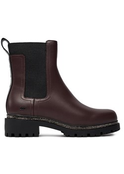 Botki DKNY RICK Bordowy ze sklepu eobuwie.pl w kategorii Botki - zdjęcie 182050942