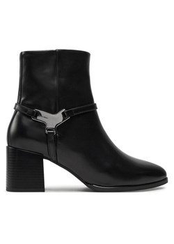 Botki Calvin Klein Ankle Boot 55 HW0HW02095 Czarny ze sklepu eobuwie.pl w kategorii Botki - zdjęcie 182050991