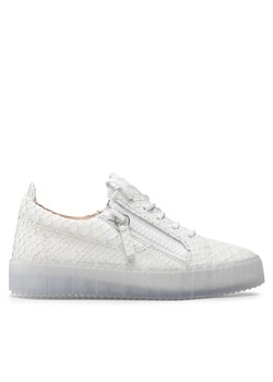 Sneakersy Giuseppe Zanotti RS20041 001 Biały ze sklepu eobuwie.pl w kategorii Trampki damskie - zdjęcie 182051033