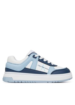 Sneakersy Calvin Klein Jeans Low Cut Lace-Up Sneaker V3X9-82091-1355 M Niebieski ze sklepu eobuwie.pl w kategorii Buty sportowe dziecięce - zdjęcie 182051043