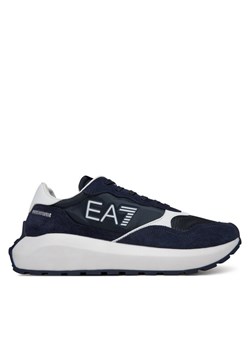 Sneakersy EA7 Emporio Armani X8X186 XK401 U473 Granatowy ze sklepu eobuwie.pl w kategorii Buty sportowe męskie - zdjęcie 182051063