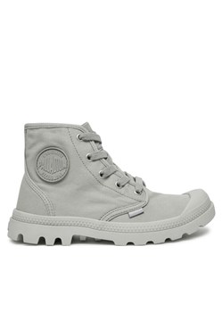 Trapery Palladium 92352-093-M Szary ze sklepu eobuwie.pl w kategorii Workery damskie - zdjęcie 182051121