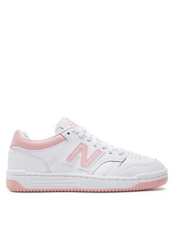 Sneakersy New Balance BB480LOP Biały ze sklepu eobuwie.pl w kategorii Buty sportowe damskie - zdjęcie 182051352